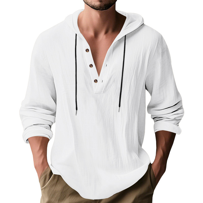Sıcak Satış erkek Gevşek Keten - Undershirt Crew Neck incelemesi ve fiyatı